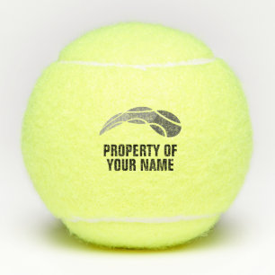 Crea tus propias pelotas de tenis con nombre y log