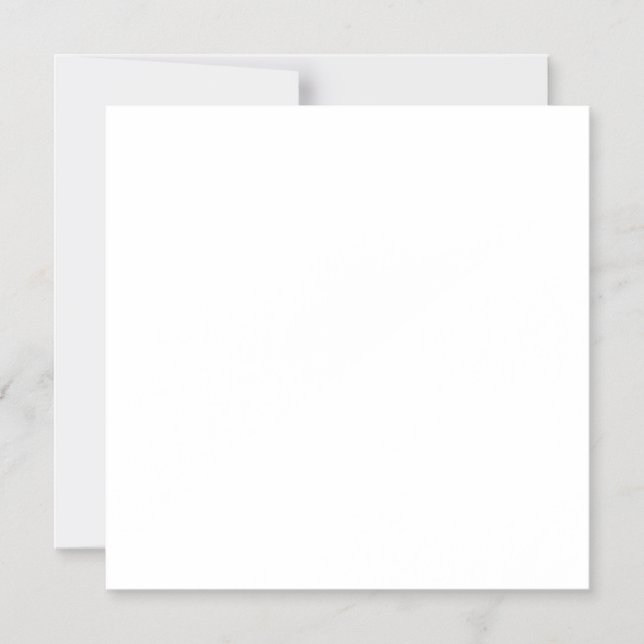 Crea tus propias tarjetas de cumpleaños blancas (Anverso)
