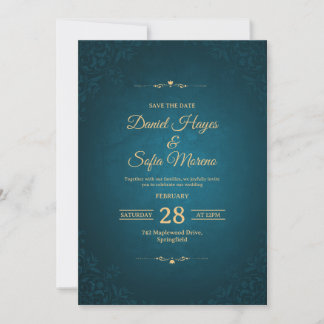 Crea tus propias tarjetas de invitación de boda pe