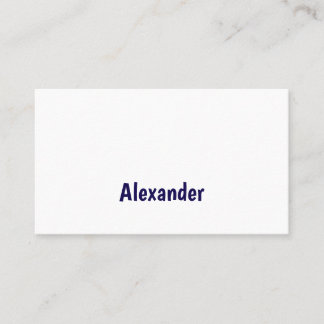 Crea tus propias tarjetas de presentación blancas