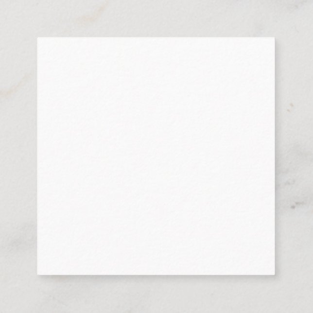 Crea tus propias tarjetas de presentación mate de  (Reverso)