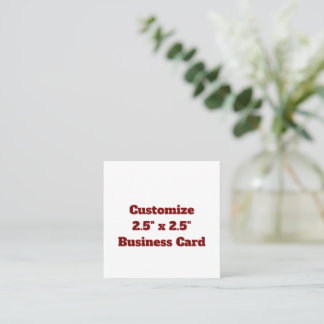 Crea tus propias tarjetas de presentación mates de
