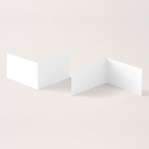 Crea tus propias tarjetas personalizadas blancas p