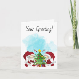 Crea tus propios gnomos de árbol de navidad