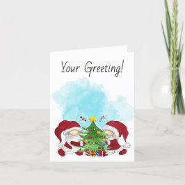 Crea tus propios gnomos de árbol de navidad