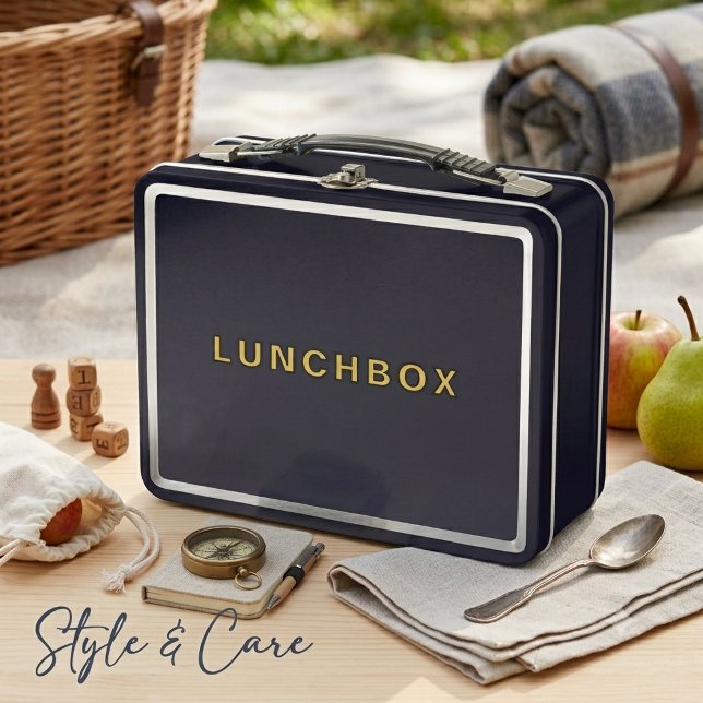 Crea una lonchera única con tu texto (Create a Unique Lunchbox with Your Text)