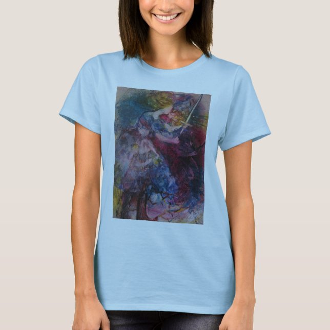 Crea y decrete la camiseta de la mujer (Anverso)