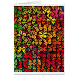 Creación colorida "mariposas " del modelo