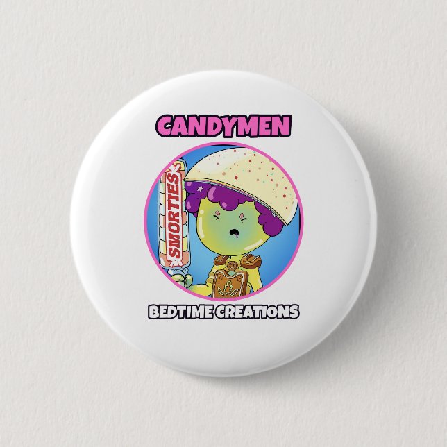 Creaciones de Hora de Dormir Candymen Botón (Anverso)