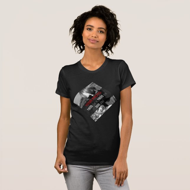 Creaciones personales camiseta diagonal (Anverso completo)