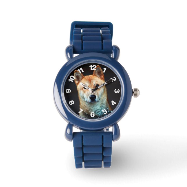 Creaciones personales Reloj de cachorros de Jindo  (Anverso)