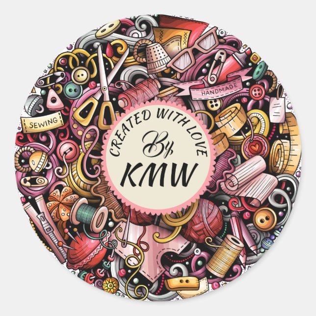 Creado con Pegatina de amor (Anverso)