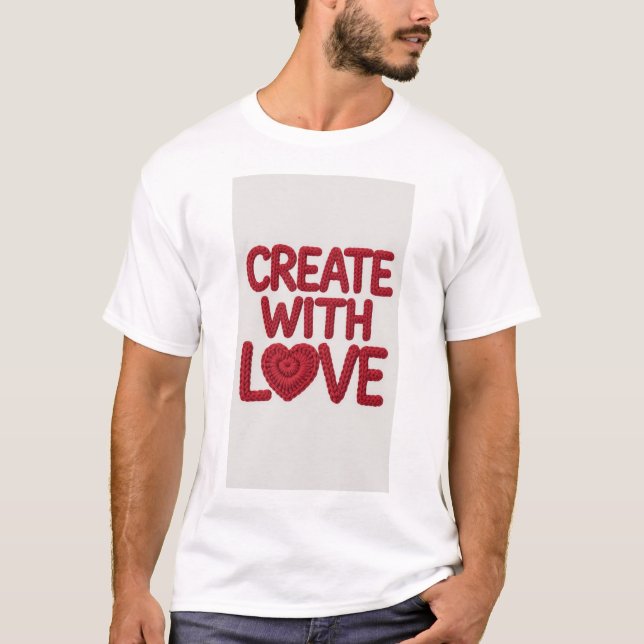 Creado con una camiseta de amor (Anverso)
