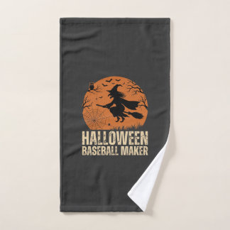 Creador de béisbol de Halloween Gráfico de bruja v