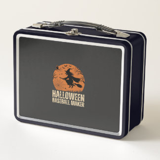Creador de béisbol de Halloween Gráfico de bruja v