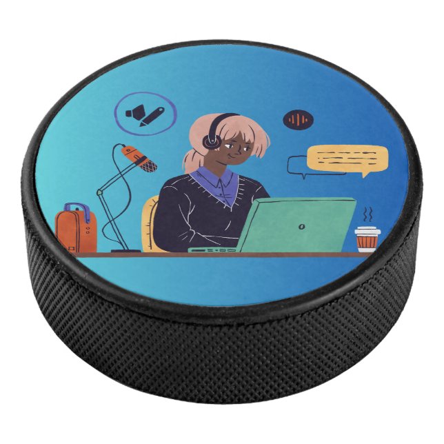 Creador de discos de hockey (3/4)