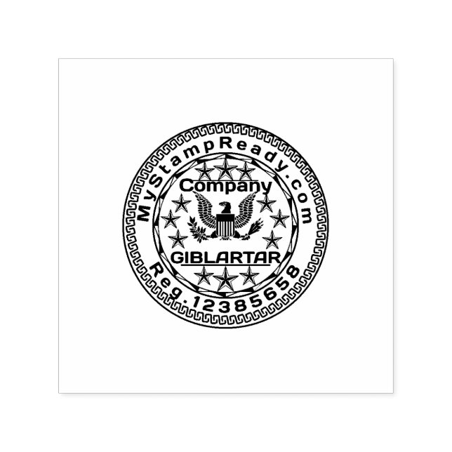 Creador de sellos de goma digital en línea (Diseño)