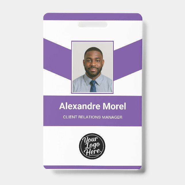 Creador de Tarjetas de Identificación Profesionale (Parte frontal)