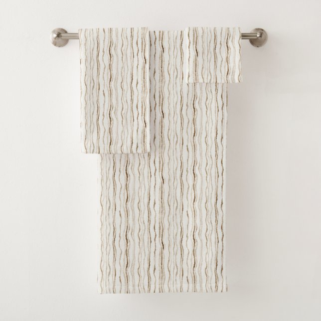 Cream Brown Stripes (In situ)
