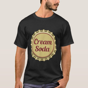 Cream Soda fizzy botella de bebida top