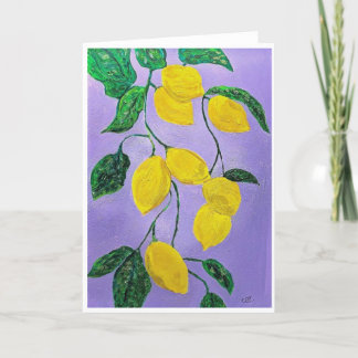 Creando tarjeta Lemonade<Blank Inside>