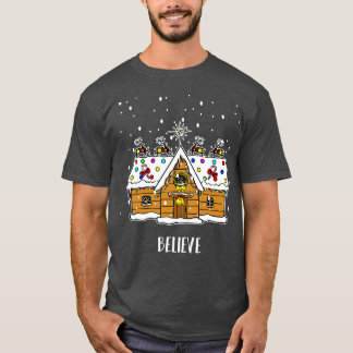 Créanlo gracioso Navidades de Santa  niño camiseta