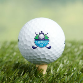 Crear Apellidos o iniciales bolas de golf monogram
