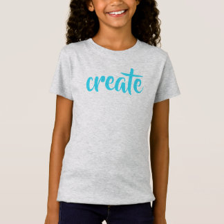 "Crear" camiseta de Chica