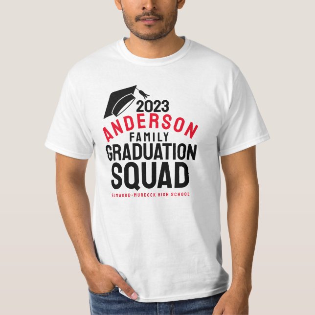 Crear Camisetas de graduación para la familia (Anverso)