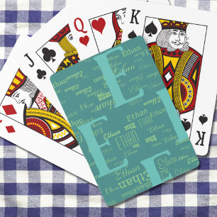 Crear cartas de juego geniales con tu propio nombr