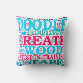 Crear Cojín decorativo de arte