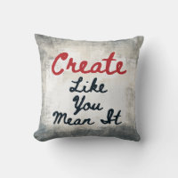 Crear Como Quieres Decir Cojín decorativo De Ti