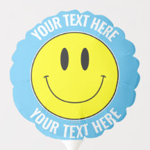 Crear, crear su propio globo de Fiesta azul humild