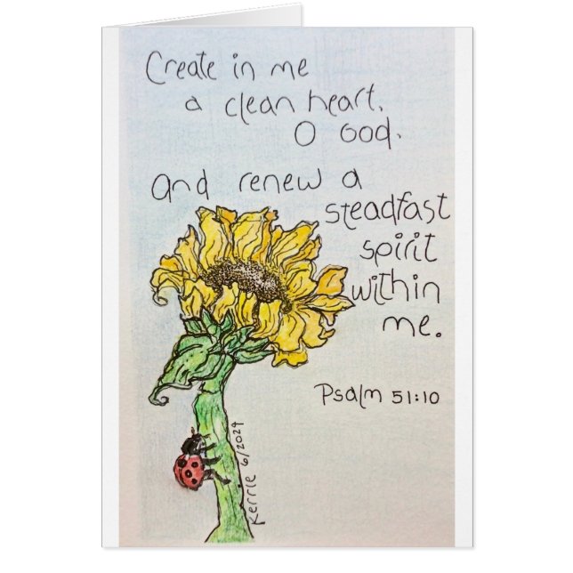 Crear en mí... (Frente)