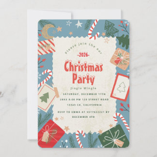 Crear Invitación de Fiesta de Navidad