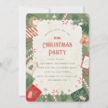 Crear invitación para fiesta de Navidad