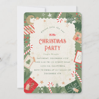 Crear invitación para fiesta de Navidad