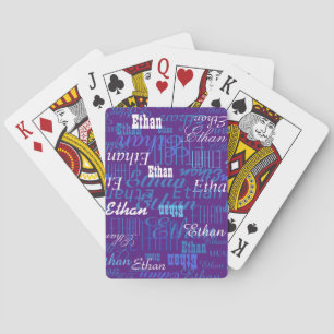 Crear juego de cartas de juego con el nombre repet