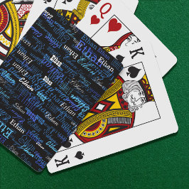 Crear juego de cartas de juego con tu propio nombr