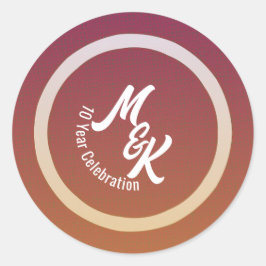 Crear Pegatinas de celebración personalizados