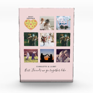 Crear propio regalo de Collage de fotos BFF Pizza