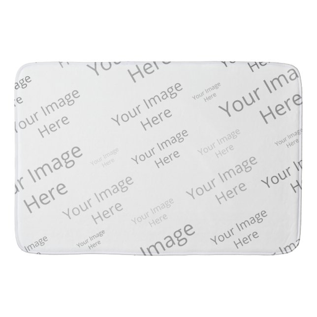 Crear su propia alfombra de baño Personalizado (Anverso)