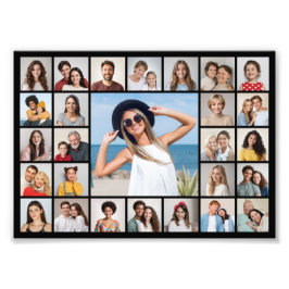 Crear su propia ampliación de foto de 27 Collages