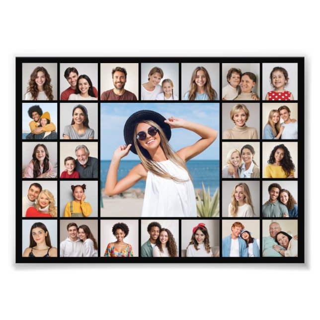 Crear su propia ampliación de foto de 27 Collages  (Frente)