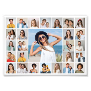 Crear su propia ampliación de foto de 27 Collages