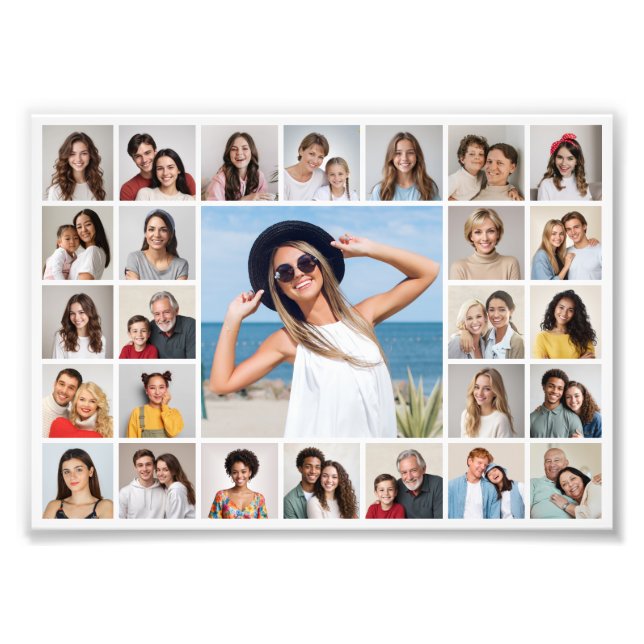 Crear su propia ampliación de foto de 27 Collages  (Frente)