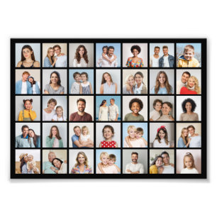 Crear su propia ampliación de foto de 35 Collages