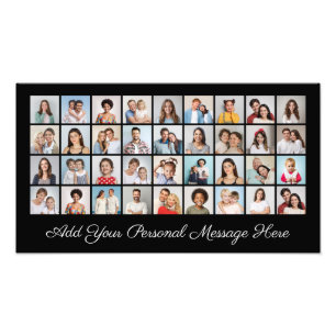 Crear su propia ampliación de foto de 36 Collages