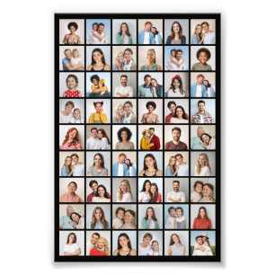 Crear su propia ampliación de foto de 54 Collages 