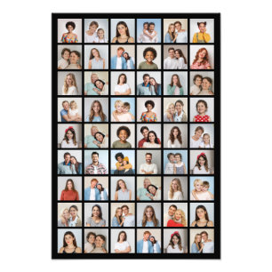 Crear su propia ampliación de foto de 54 Collages 